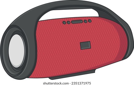 speaker, boombox, portable, wireless, music, sound