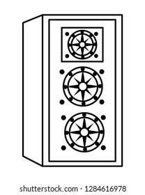 speaker box icon