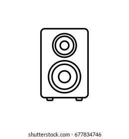speaker box icon