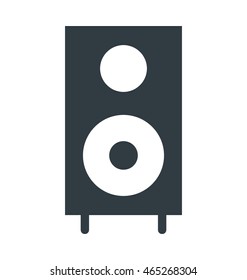 Speaker Box Vector Icon 