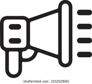 Speaker Business Black Vector Icon