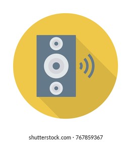 speaker circle flat