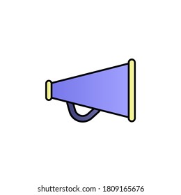 Speaker .Color gradient vector icon