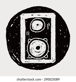 speaker doodle