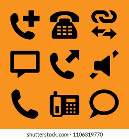 speaker, flat, art, isolated, pictogram and system icon vector set. Flat vector design with filled icons. Designed for web and software interfaces