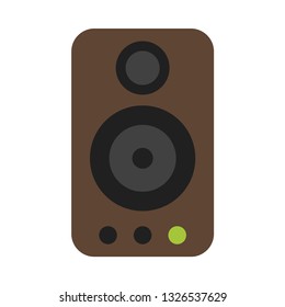 Speaker flat icon.You can be used speaker icon for several purposes like: websites, UI, UX, print templates, presentation templates, promotional materials, web and mobile phone apps