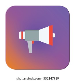 speaker flat icon vector