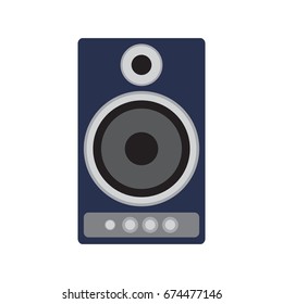speaker flat icon. You can be used speaker icon for several purposes like: websites, UI, UX, print templates, promotional materials, info-graphics, web and mobile phone apps.