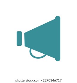 speaker flat vector icon design