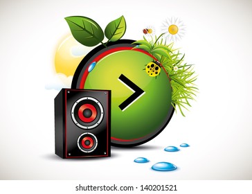 Speaker green concept