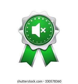 Speaker Green Vector Icon Design
