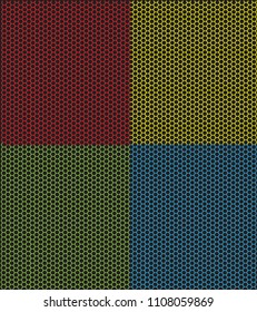 Speaker grill texture. Vector Illustration