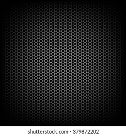 Speaker grille black background  stylish illustration