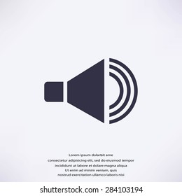 speaker icon