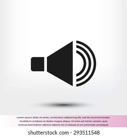 speaker icon