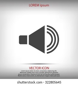 speaker icon
