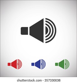 speaker icon