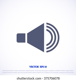 speaker icon