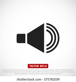 speaker icon