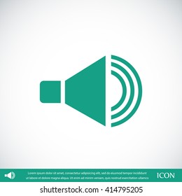 speaker icon
