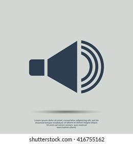speaker icon