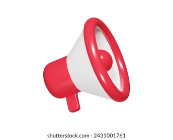  Speaker icon 3d render illustration
