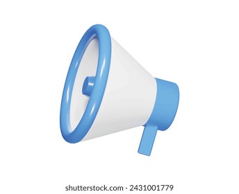  Speaker icon 3d render illustration