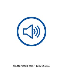 speaker icon, audio symbol icon vector