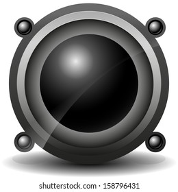 Speaker Icon / Boom box, Speaker Box, Subwoofer,  Music Icon