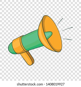 Speaker icon. Cartoon illustration of speaker vector icon for web