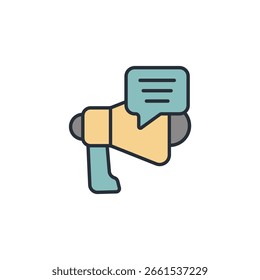 Lautsprecher-Symbol-Sammlung .Design-Stil mit Hintergrund