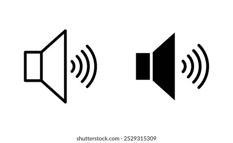 Speaker icon concept. Stock vector