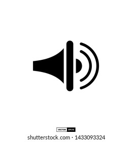 speaker icon, design inspiration vector template for web design or mobile app