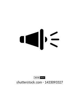 speaker icon, design inspiration vector template for web design or mobile app