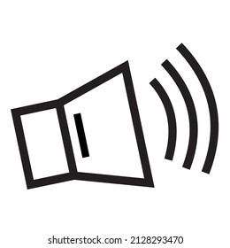 Lautsprechersymbol für Design-Zwecke