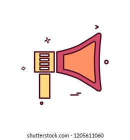 Speaker icon design vector