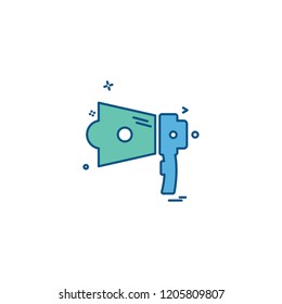 Speaker icon design vector