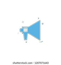 Speaker icon design vector