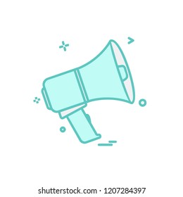 Speaker icon design vector