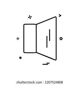 Speaker icon design vector