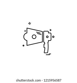 Speaker icon design vector