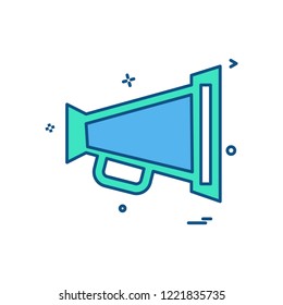 Speaker icon design vector