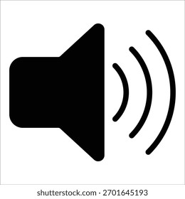 Speaker Icon Element For Design