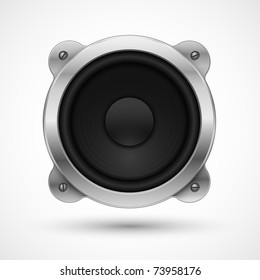 Speaker icon. Element for your urban design.