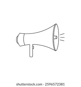 Speaker icon flat style isolated. Vector