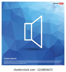 speaker icon - Free vector icon