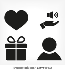 speaker icon in the hand