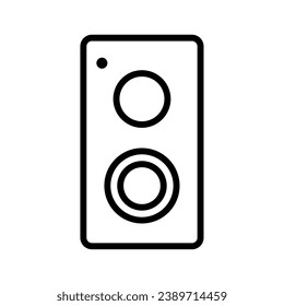 speaker icon illustration vector isolated
