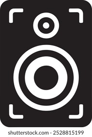 ícone de alto-falante vetor de ilustração para logotipo 