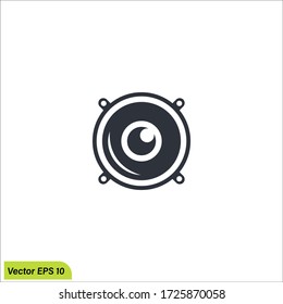 Speaker icon illustration. Volume icon. vector eps 10